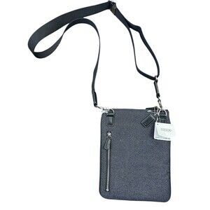 Coach Gray Denim Crossbody NWT (msrp $98)‎